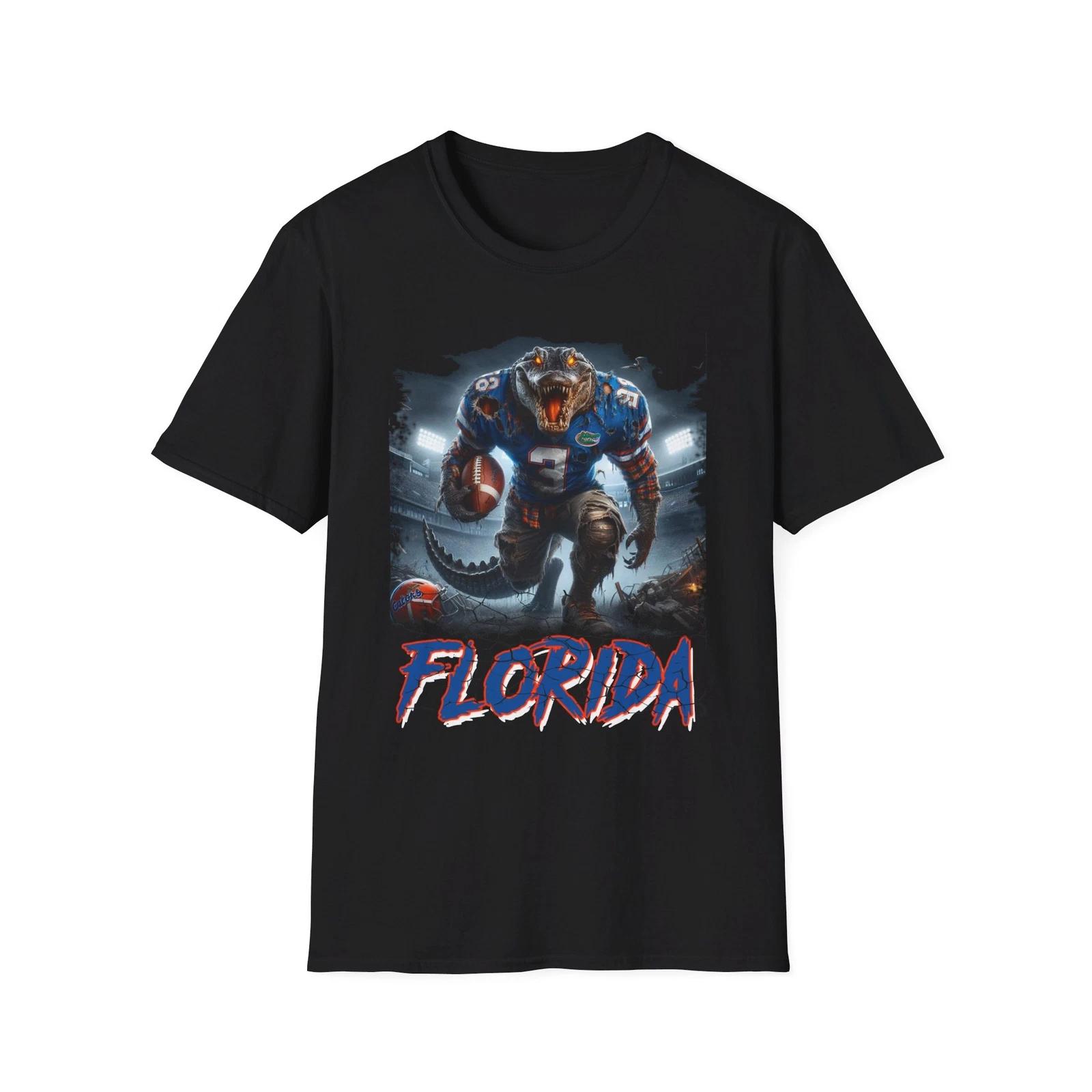 Бойся болота - Хоррор-мешап футболка Florida Gators S