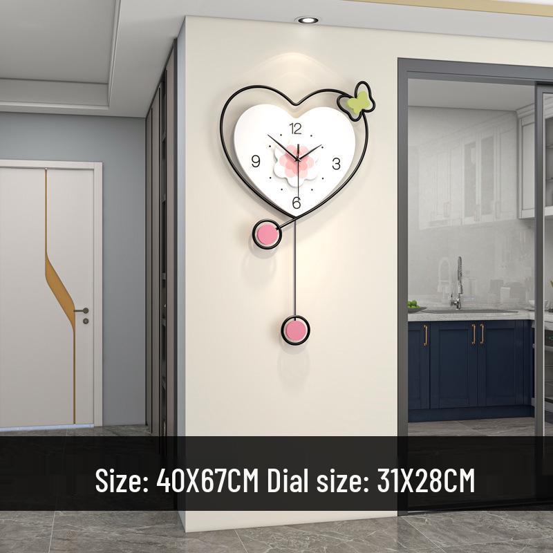 

Современные креативные настенные часы - Стильный декор для гостиной и входов в ресторан