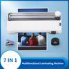 260W 7-in-1 Multifunctional Household Photo Laminator Office Professional A4 Document  Laminating Machine