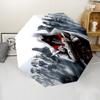 1pc Assassin's Creed Umbrella, Sun Protection, And UV Shielding. It Has Eight Sturdy Ribs for Outdoor Use And Perfect As a Holiday Gift
