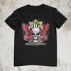 Saliva Band Tour Music Short Sleeve Gift For Fan Black All Size Shirt