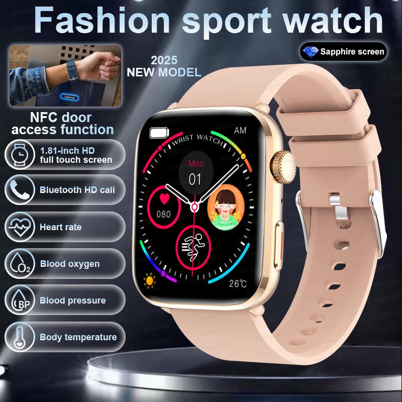 Smart Watch Dial Answer Calls Calorie Tracking 24 Hour Heart Rate AI Music Playback Bluetooth Call Men Health Smart Watches Woman Step Count
