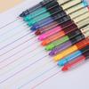 12 barev Inkoust Neutrální pero Rychleschnoucí Kuličkové pero Multifunkční Psací nástroj Studentský Test