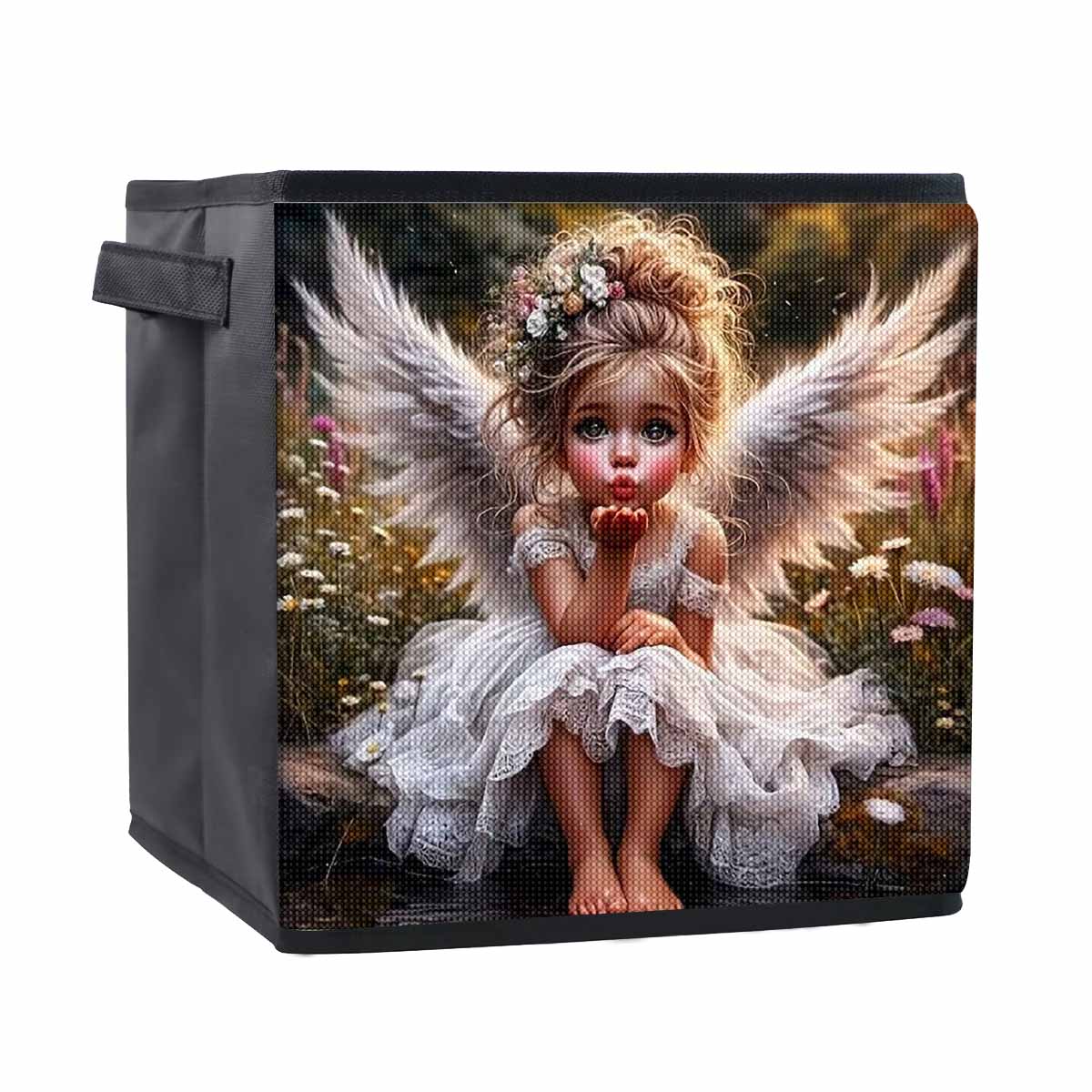 

Маленький Ангел 5D Алмазная Живопись Корзина для Хранения Полная Круглая Выкладка Мозаика Алмазная Вышивка Наборы для Вышивания Крестом Домашний Декор Домашний Декор 25cmx25cm