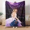 1pc Taylor Swift2 Blanket, Gift, for Men and Women, Soft Blanket, Good for Sofa Bed Couch Travel, Lightweight Flannel Blanket