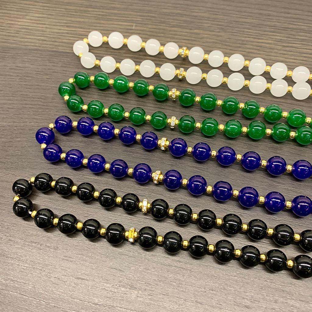 Tasbih Rosary Bracelet Ethnic Moon Star Bracelet Glass Beaded Bracelet Original Ethnic Jewelry For Prayer Counting Travel