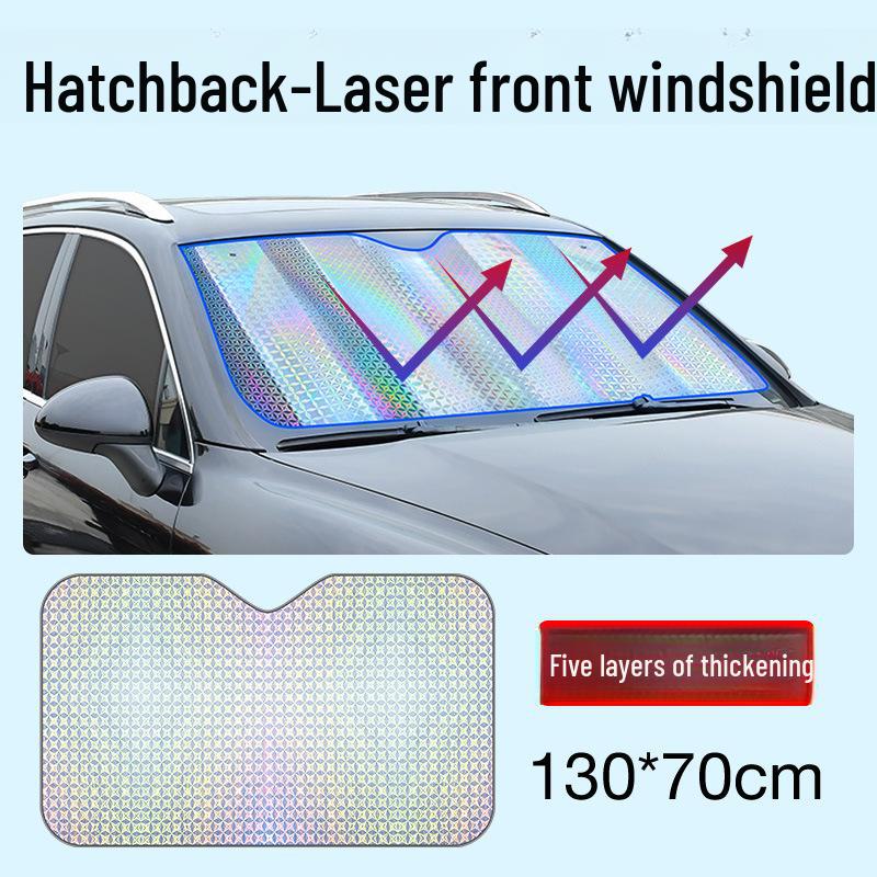 

Автоматический выдвижной солнцезащитный козырек для автомобиля и теплоизоляция лобового стекла