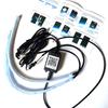 2pcs LED Car RGB Daytime Running Lights APP/Remote Control DRL Symphony Flowing Turn Signal Strip Headlight Waterproof 12V