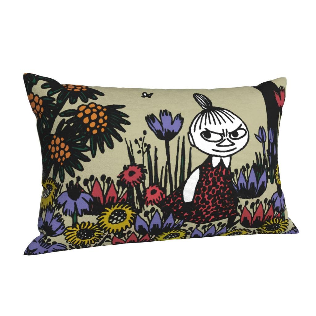 Moomin Little My Soft and Comfortable Sofa Decorative Pillow Suitable for and 60cm X 40cm Pillowcase, Anti-mite, Antibacterial, Anti-odor,