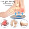 Silicone Heel Cup Insoles for Pain Relief Support Cushion Pads Sore Heels Plantar Fasciitis and Heel Spur