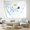 Cute Dog  Dreams Under Stars Tapestry Hanging for Bedroom,Livingroom, Playroom,Decor Art Room Wall Tapestry Holiday and Birthday Gifts