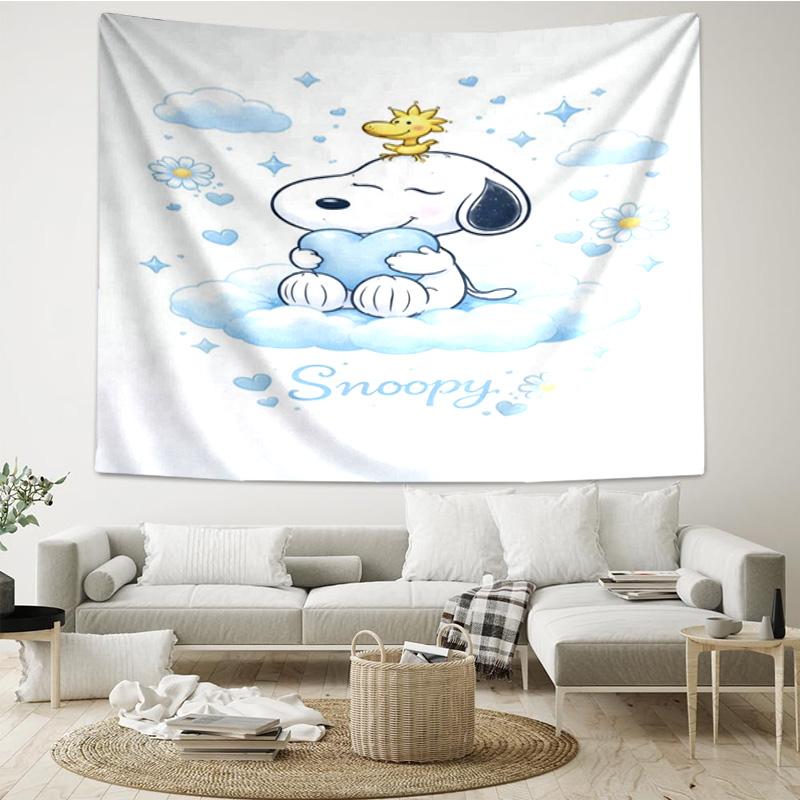 Cute Dog Dreams Under Stars Tapestry Hanging for Bedroom,Livingroom, Playroom,Decor Art Room Wall Tapestry Holiday and Birthday Gifts