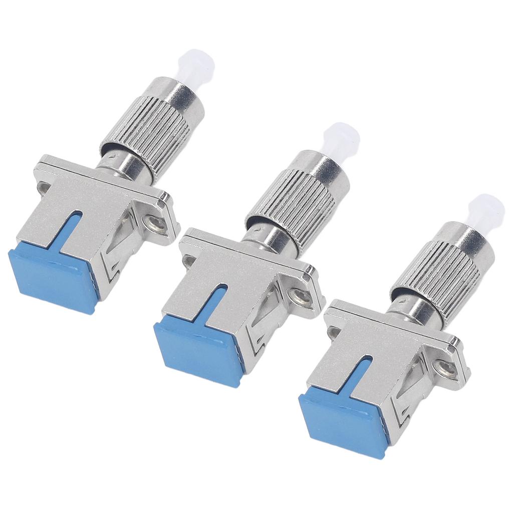 3Pcs Optical Fiber FC Male To SC Female Connector Fiber Optic Convertor Adapter for Visual Fault Locator