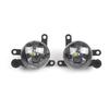 For Corsa-F C5-X Automotive Foggy Lights Rust Proof Front Bumper Fog Lamp Round Foglights Replacement for Foggy Weather Driving