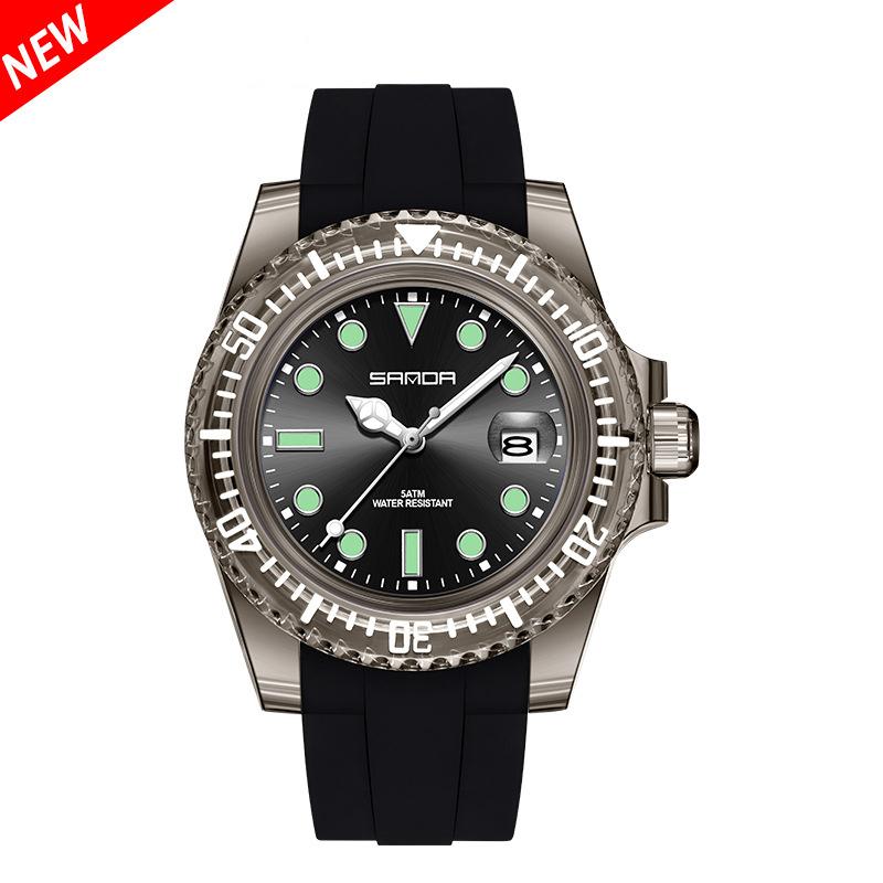 Women Fashion Wristwatches Youth Student Watch Trend Clock Calendar 30M Waterproof Silicone Strap Men's Electronic Watch