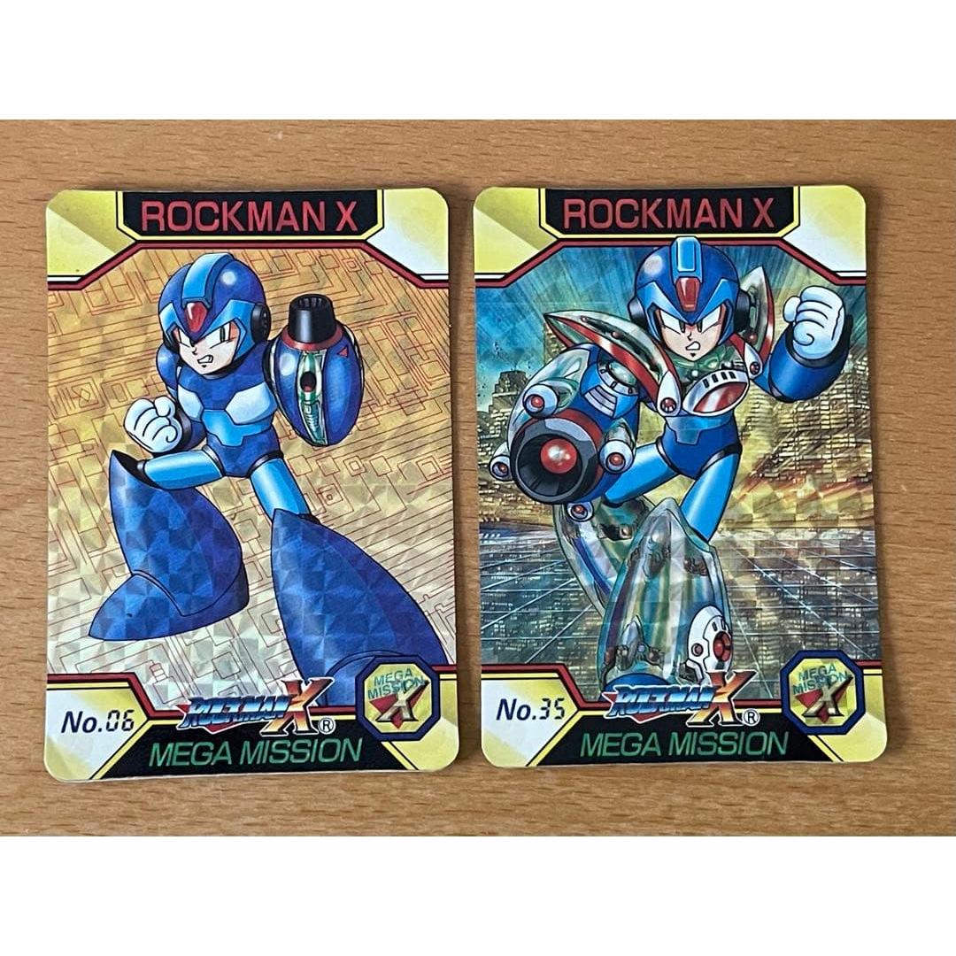 Used 4 Rockman cards