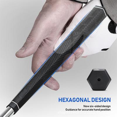1pc New Golf Grips Rubber Hexagon Golf Putter Clubs Grips Swing Practice Equipment Protective Cover