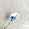 5PCS White PU Fake Flower Artificial Calla Lily for Home Decor Wedding Bridal Bouquet Home Table Flower Bouquet Decor 36CM