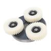 Electric Motor Gear Clutch Kit Nylon High Performance 3pcs 36T Gears with 88mm Clutch Kit for 500 To 750W Motor
