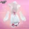 Ribbon Sweater Cosplay Covers Socks Cosplay Gift [KORURACLUB] (Arm + Knee-High Set) Virgin-Killing Sweater, Cute, Fluffy, Sexy, Alluring, Extreme,