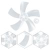 Fan Accessories Fan Blade 5 Leaves Fan Blade For Fan Desk Fan Low Nois Replacement Part Temperature Resistance