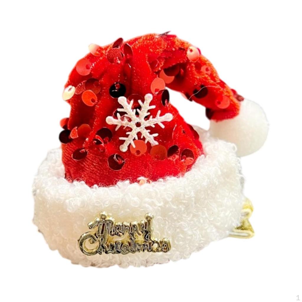 Christmas Hair Clip Creative Decor Xmas Hairclip for Festival Party Carnival