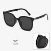 Women's Polarized Foldable Sunglasses with Air Cushion Nose Pads - UV Protection & Fashionable for Driving