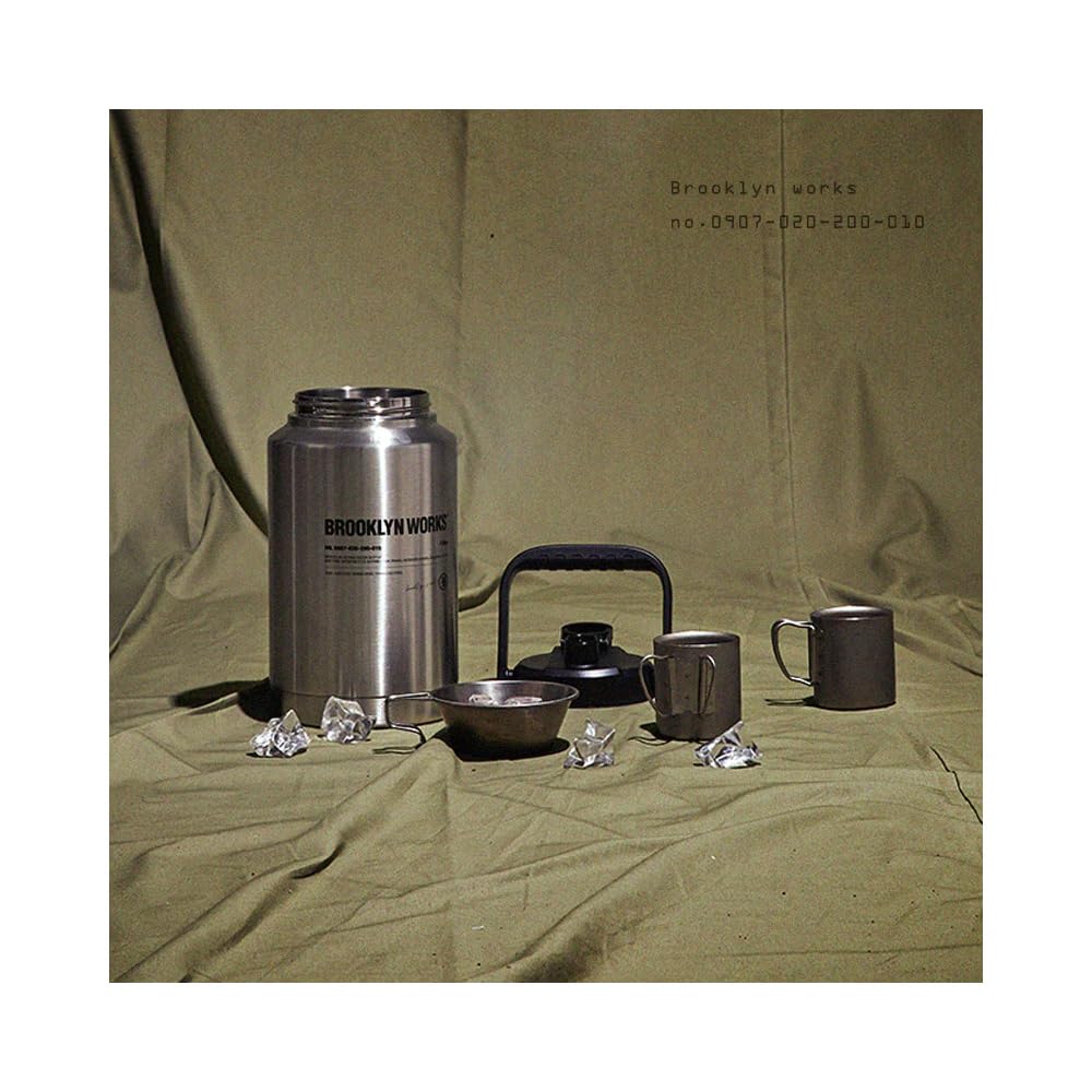 BROOKLYN WORKS WATERJUG Water Jug 3.8L 3.8L (Black)