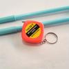 Mini Portable Keychain Tape Measure – 1m Retractable Steel Ruler for Home & Travel