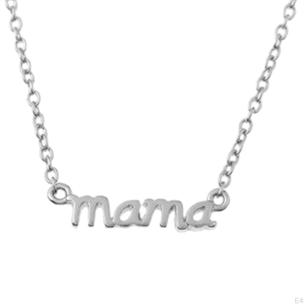 Naszyjnik na Dzień Matki Łańcuszek Biżuteria Mama Wisiorek Prezent dla Matki na Święta