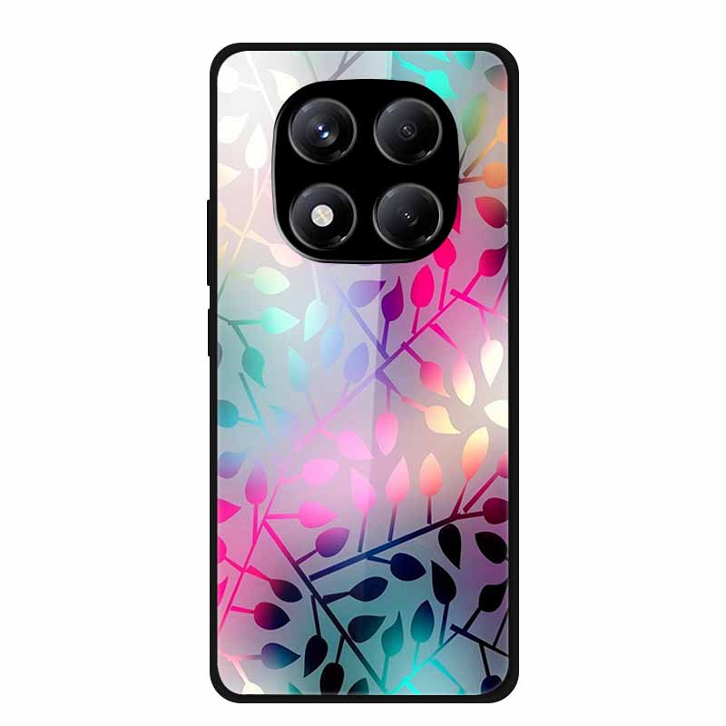 Luxury Case For Redmi Note 14 Pro 4G Tempered Glass Cover For Xiaomi Redmi Note14 Pro 4G Phone Cases Fashion Protective fundas