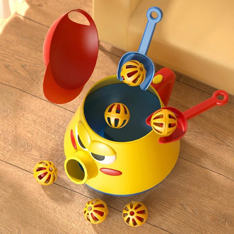 Non-Toxic Creative Learning Montessori Educational Bell Emitter Dust Catcher Gifts For Children Diy Game Cognition Training Kids Toys