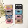 6Pcs Acrylic Miniature Mini Tape Radio Refrigerator Attached Home Decor Magnets Cute Magnets