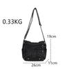 Modische Denim Schultertasche Crossbody Lässig und Einfach Canvas Taschen Umhängetasche für Mädchen Damen Geldbörsen und Handtaschen 2026