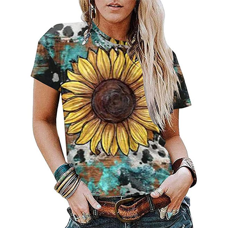 

New Jesus Cross Leopard 3D Print T-shirt Women Streetwear Short Sleeve T Shirts Harajuku Oversized Y2k Tops Tees Female Clothing 3XL