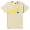 Lifted Research Group LRG Herren Angled Script Sand T-Shirt NWT Klein