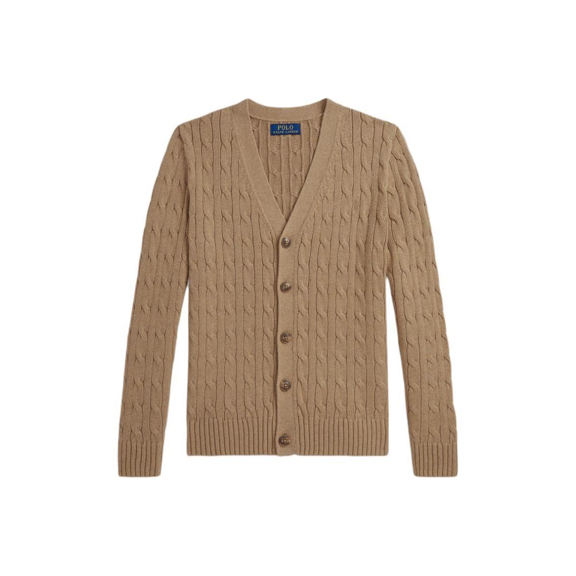 

Детский вязаный свитер с V-образным вырезом и кабельным узором Polo Ralph Lauren CWPOSWEY6820650-260 XL