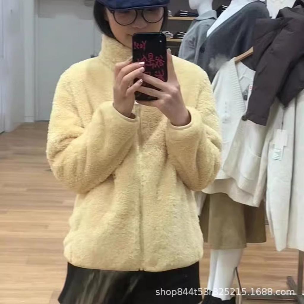 Womens Fleece Zip Up Jacket Light Fall Jackets Winter Plus Size Jackets