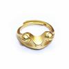Day Gifts Retro Lucky Rings Open Ring Adjustable Toad Creative Animal Frog Rings Bohemian