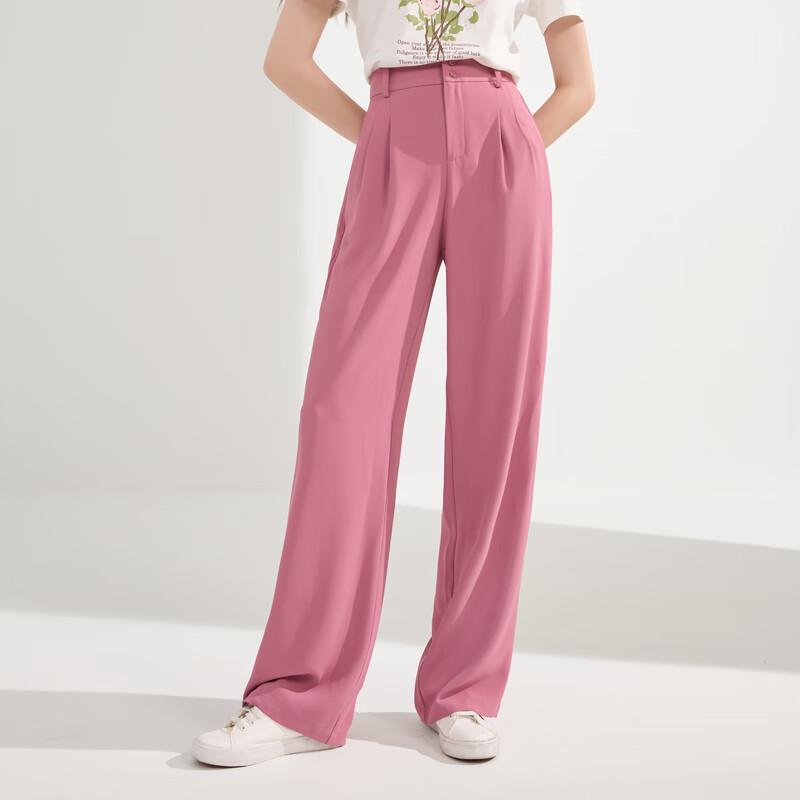 

Sancai 2024 Spring High-Waist Straight-Leg Casual Pants S