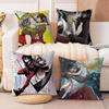 Anime Angels-of-Death Cushion Cover Inches Farmhouse Decor Home Throw Pillow Covers for Couch Decorations