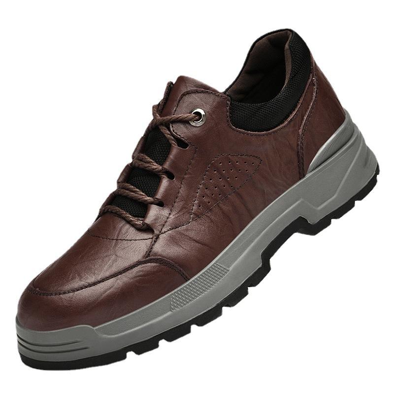 Large Size Casual Shoes Mountaineering Sports Shoes Cotton Shoes Single Cotton Thickened Warm Men's Shoes