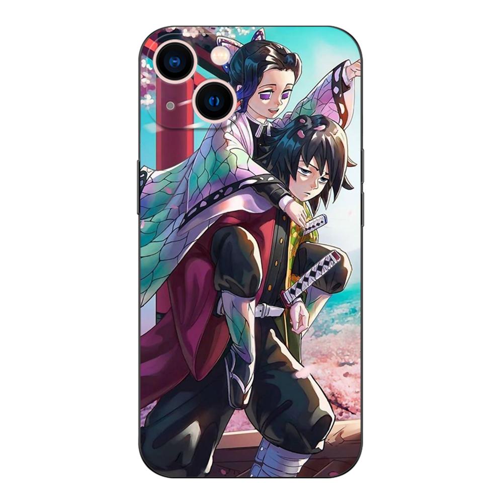 Black Tpu Case For OPPO A16 A16S A55 A94 F17 F19 Pro Reno 4 5 Lite 6 4G 5G Tomioka Giyuu