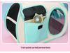 Portable Breathable Cat Backpack with Single Shoulder Strap for Travel and Car Use