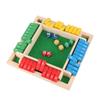 Developing Intelligent Table Board Game Toy Shut The Box Four-Sided Flip Card Game  Family Party