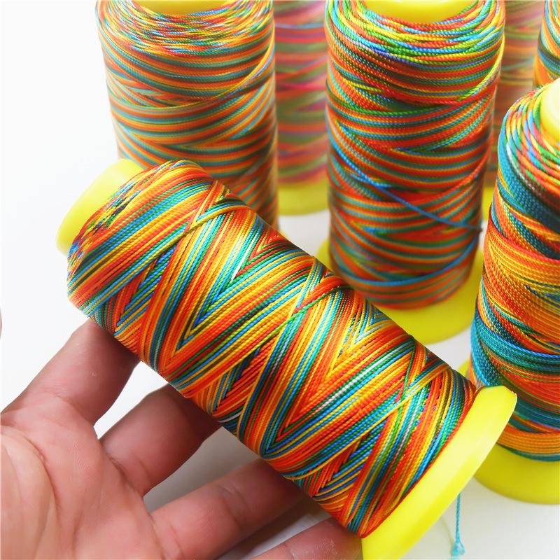 Wickelhand Seilweben Farbig Handgewickelter Draht Knoten Seil Draht Farbiges Wickeln Mehrfarbiges Drahtarmband Geflochtener Draht 9 Litzen