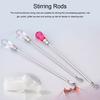 3pcs Stainless Steel Pigment Stirring Rod Spoon Microblading Tattoo Powder Ink Mixing Stick