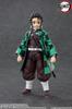 TAMASHII NATIONS S.H.Figuarts Demon Slayer: Kimetsu No Yaiba Tanjiro Kamado, Approximately 140mm, PVC & ABS Painted Action Figure