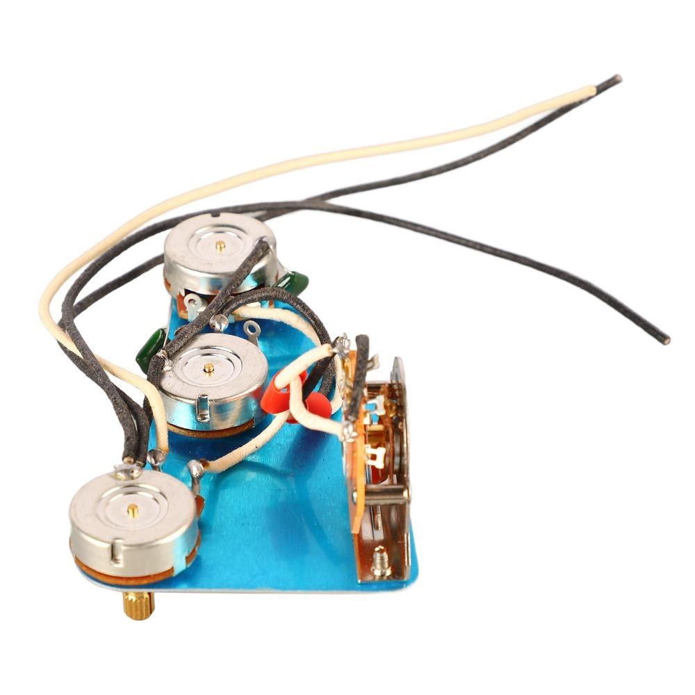 Verbesserter Ton Vorverkabeltes Schlagbrett Metall Elektrische Gitarrenteile Gitarrenzubehör Gitarrenliebhaber