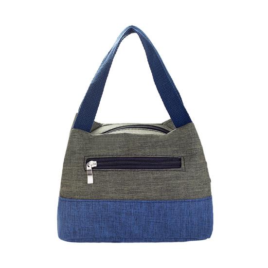 Lunch Bag Large Opening Design with Thickened Structure Oxford Carrier Large Capacity Lunch Bag for Office Students